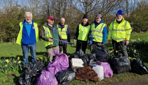 Helping Rotary in Carlisle with a littler pick.